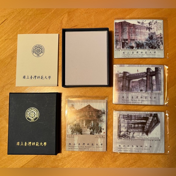 National Taiwan Normal University (NTNU) Box of 4 Magnets (2-5/8โ x 3-3/8โ each) - Picture 5 of 15